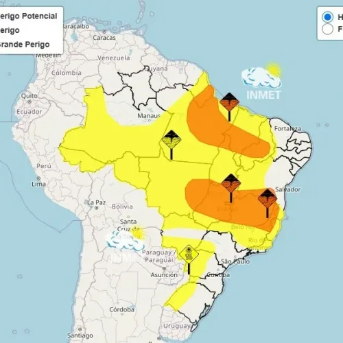 Inmet emite alerta de ‘perigo’ de chuvas intensas para 151 cidades do Leste de MG