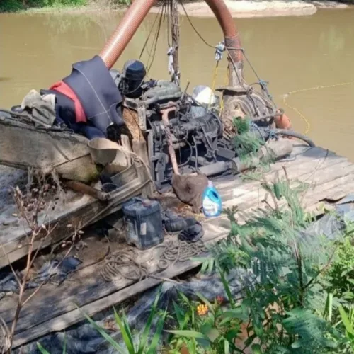 Homem é preso pela prática de garimpo ilegal em Santana do Manhuaçu